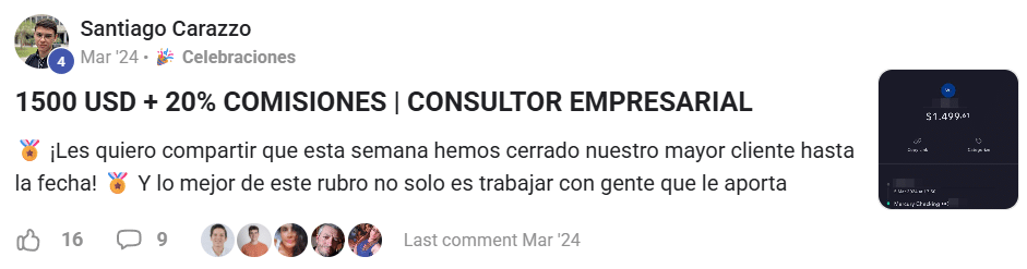 Testimonio de alumno 5